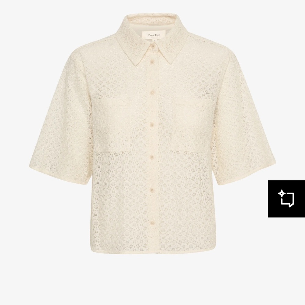 Part Two
EZRAPW - Button-down blouse - tofu size 46